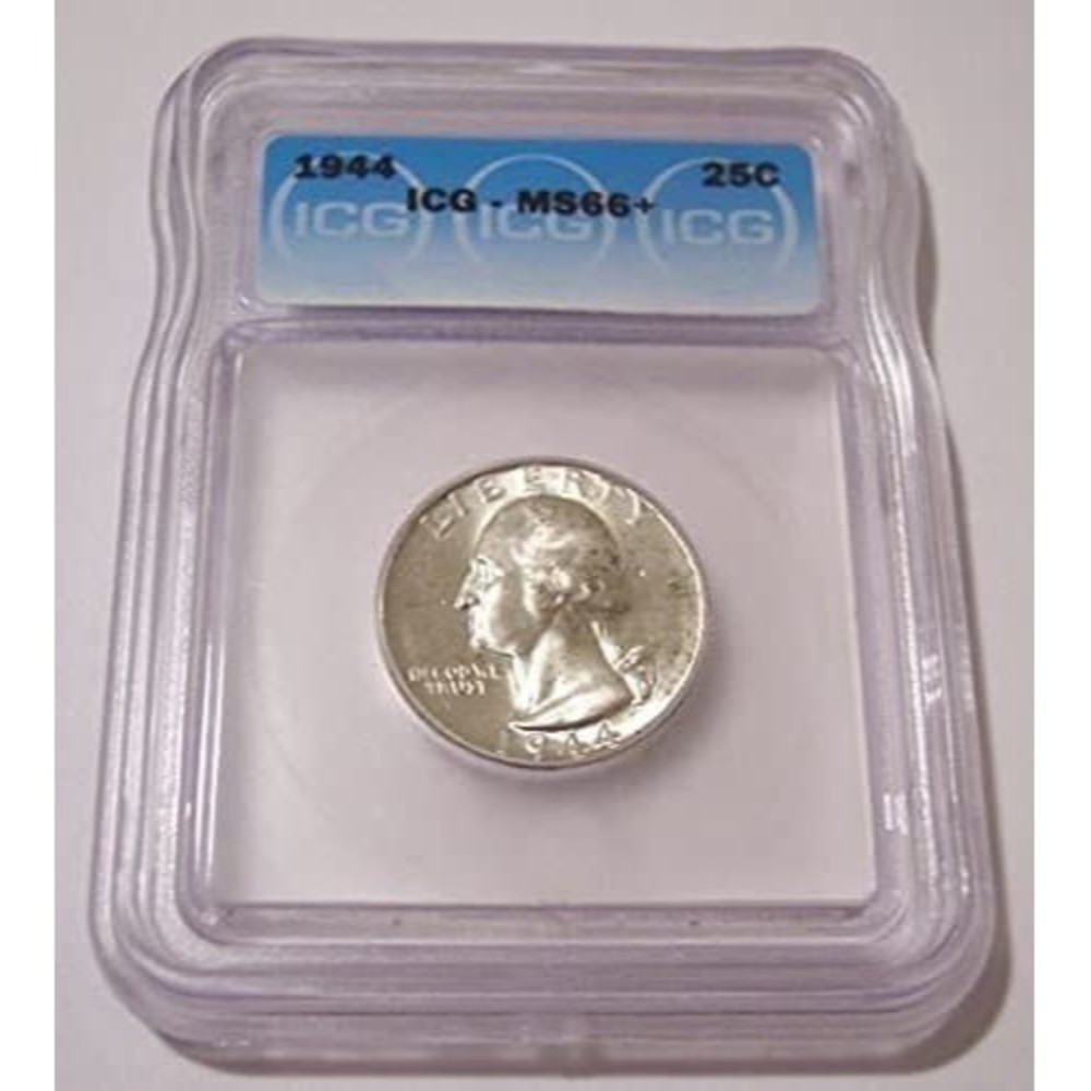 1944 Washington Quarter Unc MS66+ ICG Toning